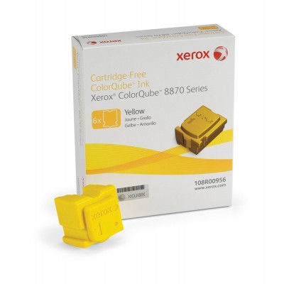 XEROX ColorQUBE 8870 Cartucho Cartucho tinta solida Amarillo 6 barras