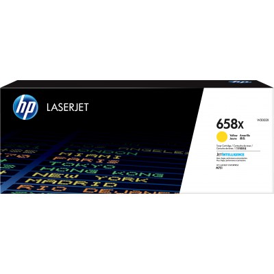 HP LaserJet Enterprise M751 Toner Amarillo Alta 658X