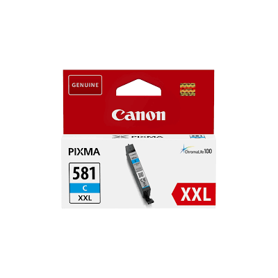 Canon Pixma TS615x/TS815x/TS915x/TR755x/TR855x Cartucho Cyan CLI-581CXXL