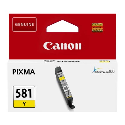 Canon Pixma TS615x/TS815x/TS915x/TR755x/TR855x Cartucho amarillo CLI581
