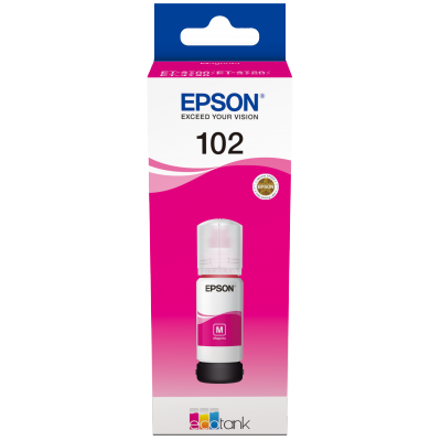 EPSON 102 EcoTank Magenta Ink Bottle ET-2700/ ET-2750/ET-3700 /ET-3750 /ET4750