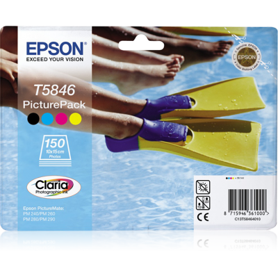 Epson PictureMate PM240/280 Pack Cartucho + Papel 150 Hojas