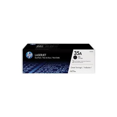 HP Laserjet P1005/1006/1007/1009 Toner Negro (Pack 2)