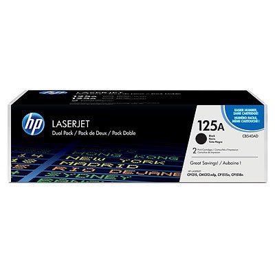 HP Laserjet CP1210, CM131 Toner negro nº125A (Pack 2)