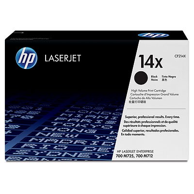 HP LaserJet Interprise 700MFP/M725 Toner Negro nº14X