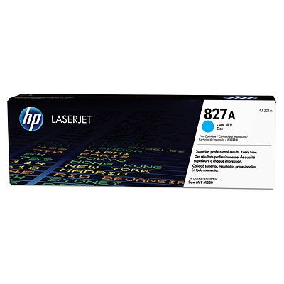 HP LaserJet MFP M880 nº827A Toner Cian 32.000 paginas